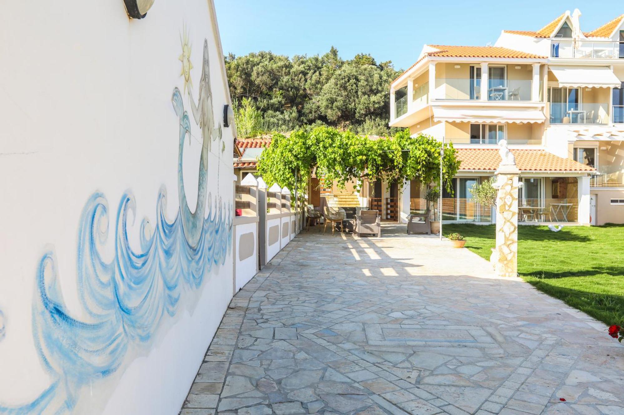 Magdachris Luxury Rooms Agios Georgios Pagon Eksteriør bilde